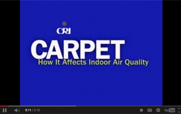 Carpet & Rug Institute Indoor Air Quality Video